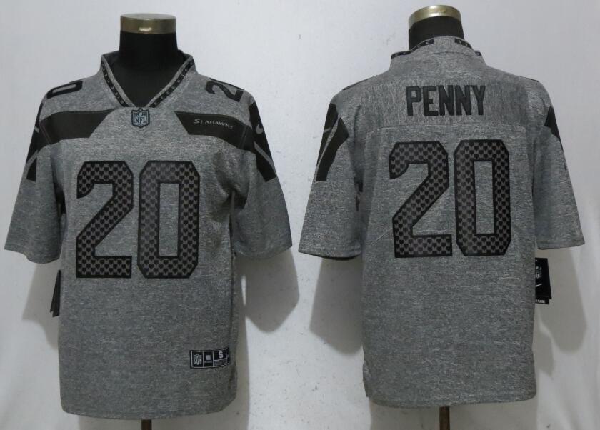 Men Seattle Seahawks #20 Penny Gray Vapor Untouchable Stitched Gridiron Limited Nike NFL Jerseys->orlando magic->NBA Jersey